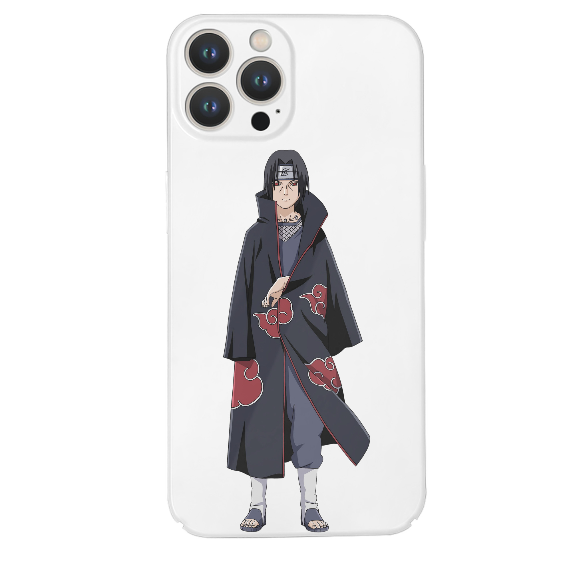 （画像用） NARUTO -ナルト- うちは イタチ Uchiha Itachi 【iPhone 14シリーズ対応】ハードケース